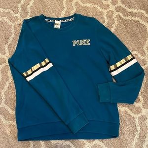 Blue PINK Crew Sweatshirt Size M
